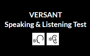VERSANT Speaking & Listening Test